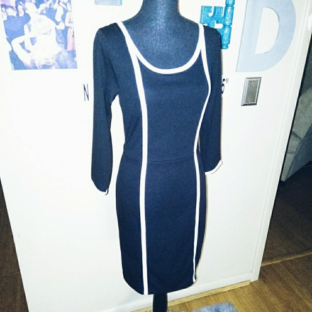 Black and White Dress.